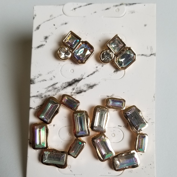 Iridescent Earring Set - Picture 2 of 5